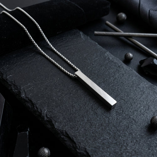 Colar Kairos Minimalista Aço Inoxidável Premium