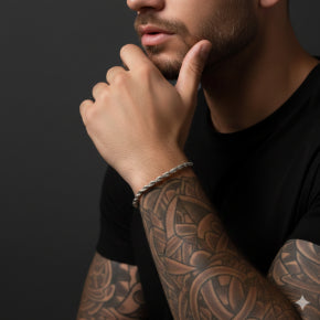 Pulseira Ártemis Masculina Aço Inoxidável Premium - Não escurece