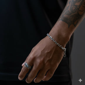 Pulseira Capri Masculina Aço Inoxidável Premium