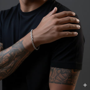 Pulseira Capri Masculina Aço Inoxidável Premium