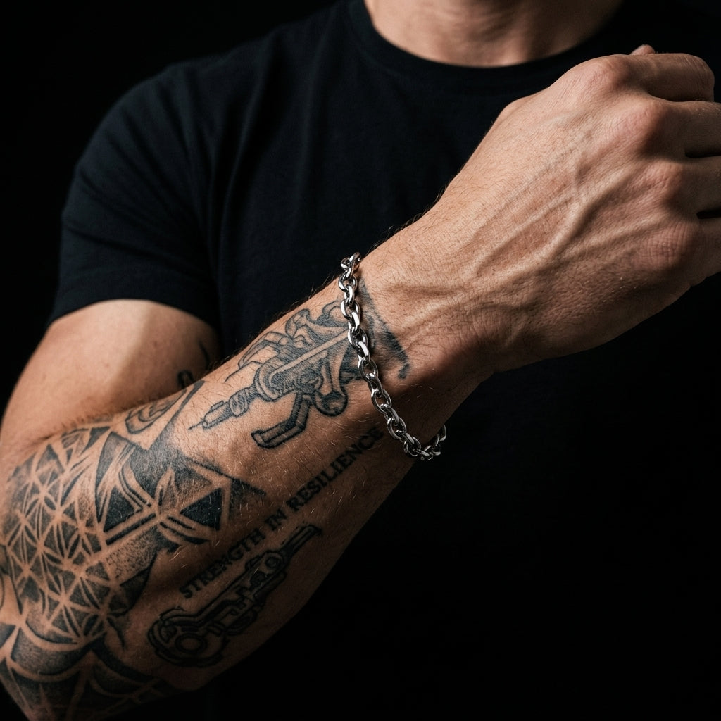 Pulseira Capri Masculina Aço Inoxidável Premium