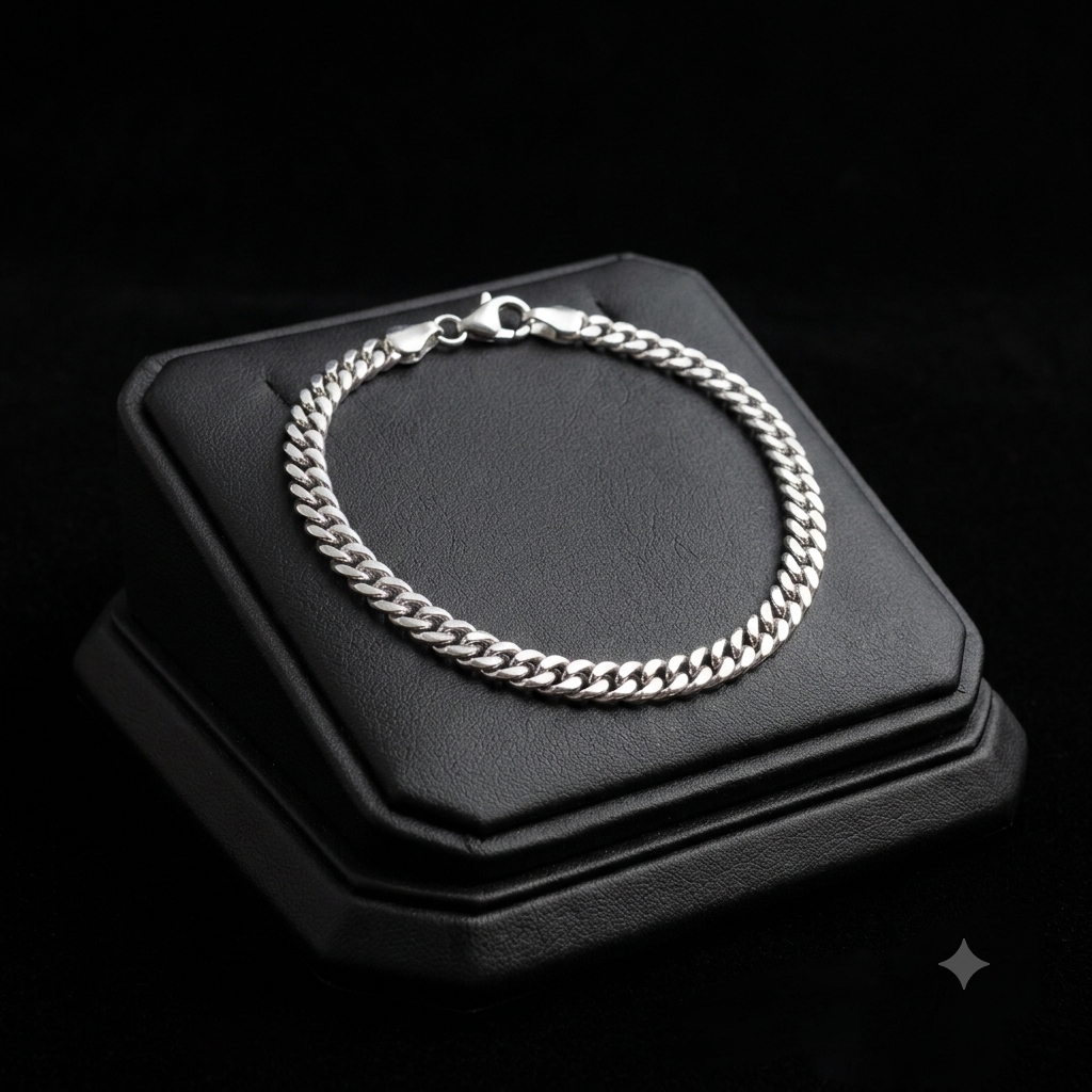 Pulseira Dominic Masculina Aço Inoxidável Premium - Elo Grummet