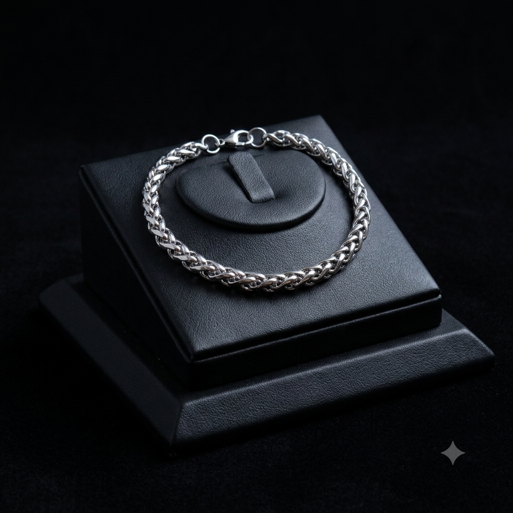 Pulseira Viking Masculina Aço Inoxidável Premium